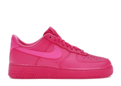 Pre-owned Nike Air Force 1 Low '07 (women's) Sneakers In Fireberry/fierce Pink