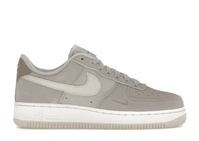 Pre-owned Nike Air Force 1 Low '07 (women's) Sneakers In Light Iron Ore/moon Fossil/summit White