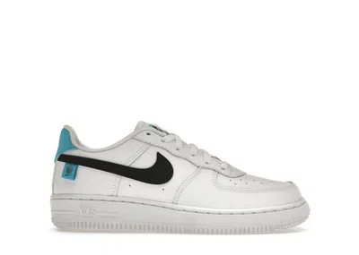Pre-owned Nike Air Force 1 Low 07 Worldwide Pack Sneakers In White/blue Fury/back In Multi