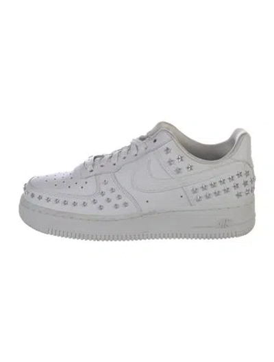 Pre-owned Nike Air Force 1 Low '07 Xx White Studded Sneakers