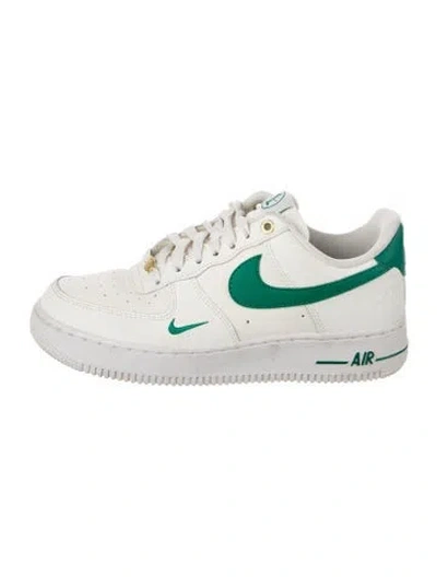 Pre-owned Nike Air Force 1 Low 40th Anniversary Sail Malachite Athletic Sneakers In White