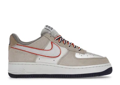 Pre-owned Nike Air Force 1 Low Athletic Club (women's) Sneakers In Sail/khaki/orange