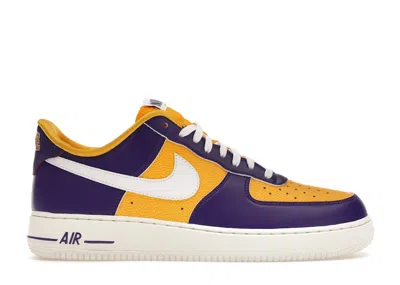 Pre-owned Nike Air Force 1 Low Be True To Her School Lsu (women's) Sneakers In Court Purple/white/university Gold