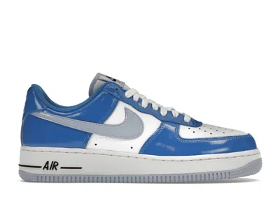Pre-owned Nike Air Force 1 Low Blue Patent (women's) Sneakers In Cobalt Blue Bliss/summit White/black