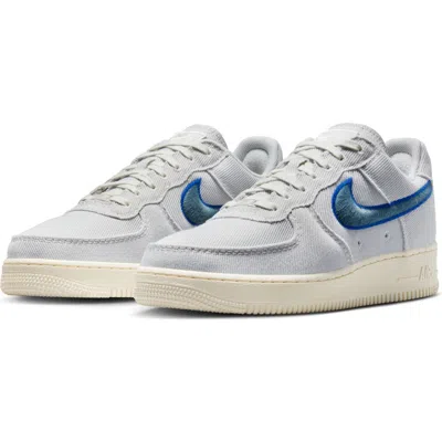 NIKE NIKE AIR FORCE 1 LOW CANVAS BASKETBALL SNEAKER