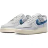 Nike Air Force 1 Low Canvas Basketball Sneaker In Gray