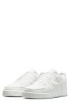 Nike Air Force 1 Low Canvas Basketball Sneaker In White