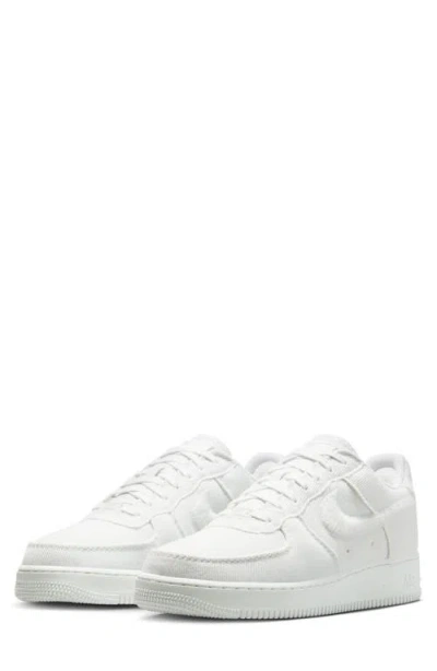 NIKE NIKE AIR FORCE 1 LOW CANVAS BASKETBALL SNEAKER