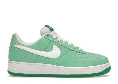 Pre-owned Nike Air Force 1 Low Canvas (women's) Sneakers In Tourmaline/white/lucky Green