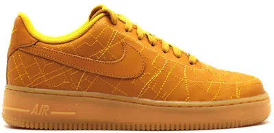 Pre-owned Nike Air Force 1 Low City Pack Milan (women's) Sneakers In Dark Citron