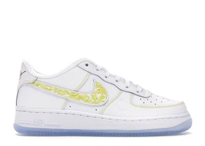 Pre-owned Nike Air Force 1 Low City Pride Atlanta Sneakers In White/metallic Vivid Gold/desert