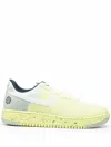Nike Air Force 1 Low Crater "light Lemon Twist" In Red