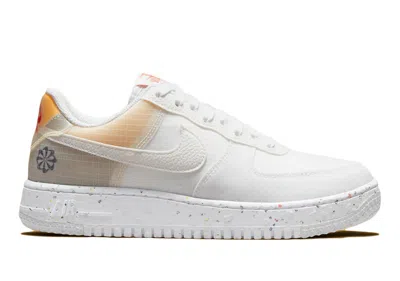 Pre-owned Nike Air Force 1 Low Crater M2z2 Move To Zero Beige (women's) Sneakers In White/orange
