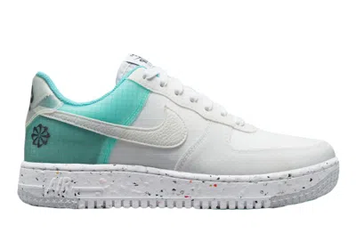 Pre-owned Nike Air Force 1 Low Crater M2z2 Move To Zero (women's) Sneakers In White/dynamic Turquoise/armory Navy B