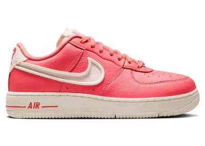 Pre-owned Nike Air Force 1 Low Dance (women's) Sneakers In Magic Ember/pale Ivory/metallic Silver