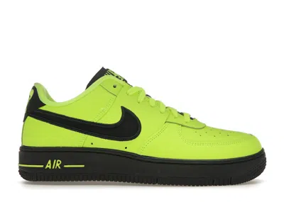 Pre-owned Nike Air Force 1 Low Dance (women's) Sneakers In Volt/gunmetal/black