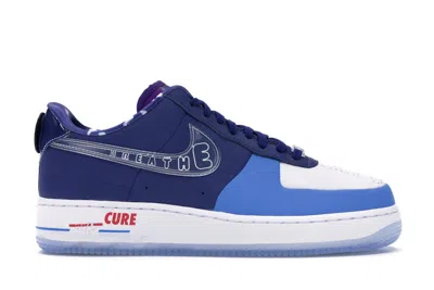 Pre-owned Nike Air Force 1 Low Doernbecher (2018) (women's) Sneakers In Deep Royal Blue/clear/light Photo Blue