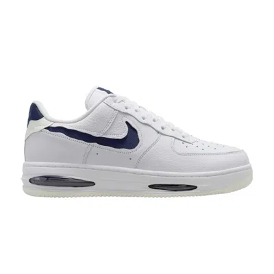 Pre-owned Nike Air Force 1 Low Evo 'white Midnight Navy' | Men's Size 9.5
