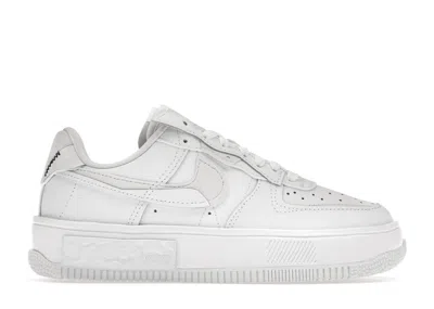 Pre-owned Nike Air Force 1 Low Fontanka Triple Swoosh (women's) Sneakers In White