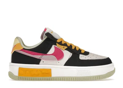 Pre-owned Nike Air Force 1 Low Fontanka (women's) Sneakers In Off Noir/pink Prime/summit White