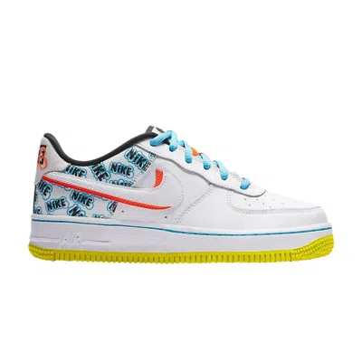 Pre-owned Nike Air Force 1 Low Gs 'back To School' | White | Kid's Size 4.5