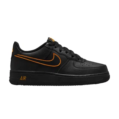 Pre-owned Nike Air Force 1 Low Gs 'black Sundial' | Kid's Size 5