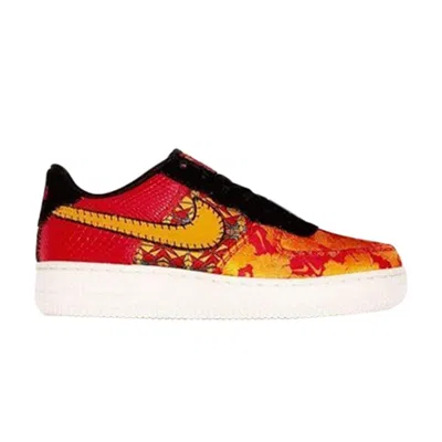 Pre-owned Nike Air Force 1 Low Gs 'chinese New Year' | Red | Kid's Size 4.5