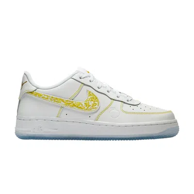 Pre-owned Nike Air Force 1 Low Gs 'city Pride Atlanta' | White | Kid's Size 5.5