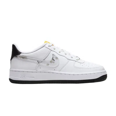 Pre-owned Nike Air Force 1 Low Gs 'daisy' | White | Kid's Size 6