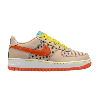 Pre-owned Nike Air Force 1 Low Gs 'd.i.y. Diorama' | Tan | Kid's Size 4