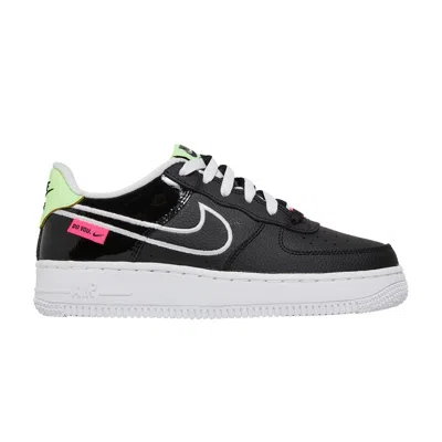 Pre-owned Nike Air Force 1 Low Gs 'do You' | Black | Kid's Size 6