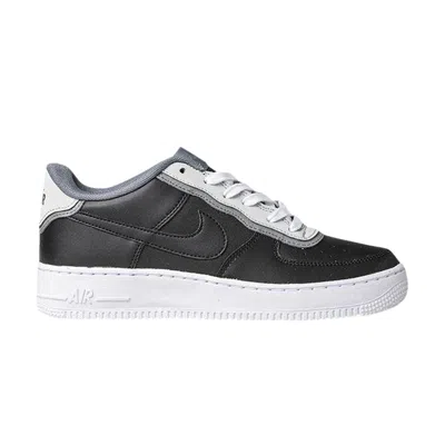 Pre-owned Nike Air Force 1 Low Gs 'double Layer - Black Platinum' | Kid's Size 5.5