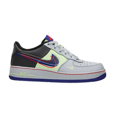 Pre-owned Nike Air Force 1 Low Gs 'dunk It' | Grey | Kid's Size 6 In Gray