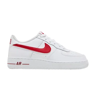 Pre-owned Nike Air Force 1 Low Gs 'gym Red' | White | Kid's Size 7