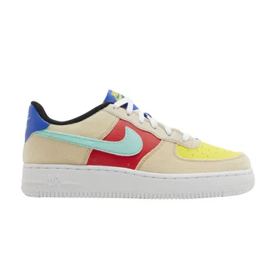 Pre-owned Nike Air Force 1 Low Gs 'multi-color Velcro' | Kid's Size 5.5