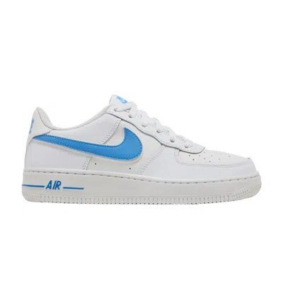 Pre-owned Nike Air Force 1 Low Gs 'university Blue' | White | Kid's Size 6