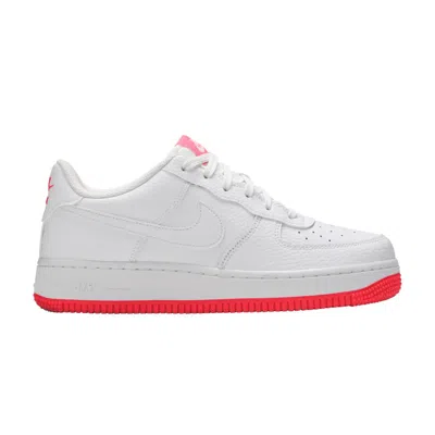 Pre-owned Nike Air Force 1 Low Gs 'white Racer Pink' | Kid's Size 4