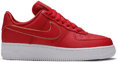 Pre-owned Nike Air Force 1 Low Icon Clash (women's) Sneakers In University Red