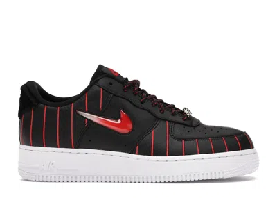 Pre-owned Nike Air Force 1 Low Jewel Chicago Allstar (2020) (women's) Sneakers In Black/university Red In Multi