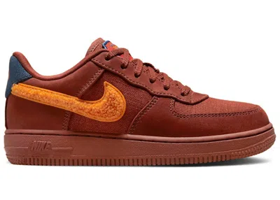 Pre-owned Nike Air Force 1 Low La Familia Sneakers In Redstone/del Sol