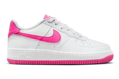 Pre-owned Nike Air Force 1 Low Laser Fuchsia (gs) In White/laser Fuchsia