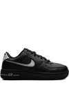 Nike Air Force 1 Low Leather Sneakers In Black