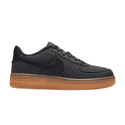 Pre-owned Nike Air Force 1 Low Lv8 Gs 'black Gum' | Kid's Size 6.5
