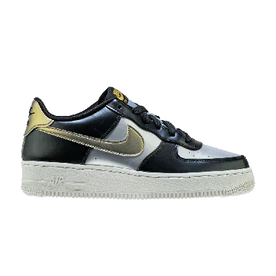 Pre-owned Nike Air Force 1 Low Lv8 Gs 'metallic Cool Grey'