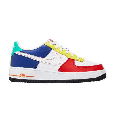 Pre-owned Nike Air Force 1 Low Lv8 Gs 'rubik's Cube' | Multi-color | Kid's Size 6.5