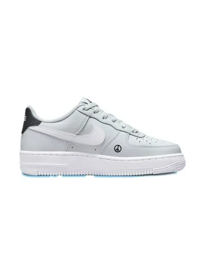 Nike Kids' Air Force 1 Low Lv8 "have A  Day Earth" Sneakers In Gray