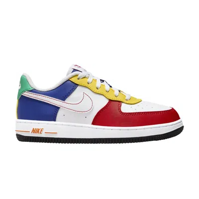 Pre-owned Nike Air Force 1 Low Lv8 Ps 'rubik's Cube' | Multi-color | Kid's Size 12.5