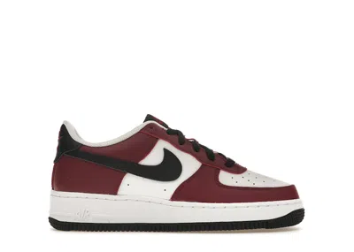 Pre-owned Nike Air Force 1 Low Lv8 Sneakers In Team Red/black/white