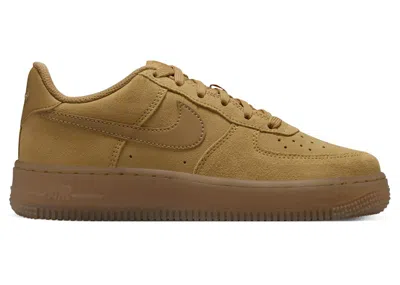 Pre-owned Nike Air Force 1 Low Lv8 Sneakers In Wheat/gum Light Brown