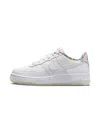 Nike Air Force 1 Low Lv8 "white Playful Print" Sneakers In White